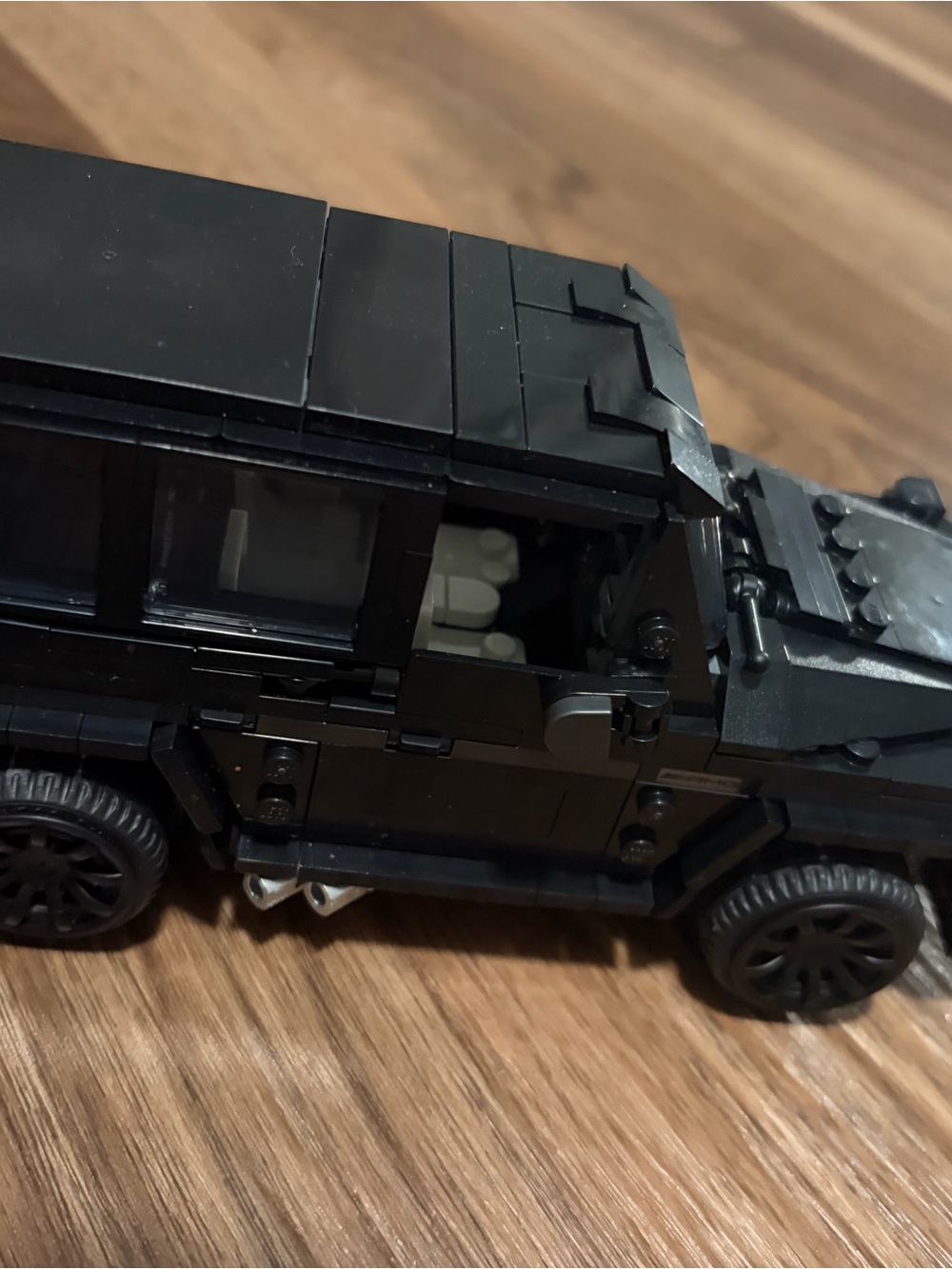 Black Off-Road Vehicle Building Set for Kids - Creative Construction Toy
